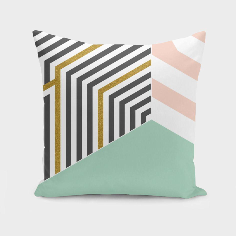 Mint&Gold Room  Cushion/Pillow